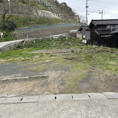 【西三川】海岸直近の土地