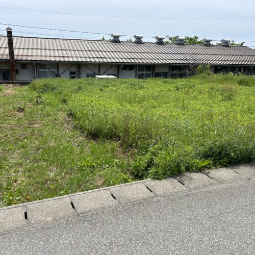 【梅津】海がすぐそばの土地